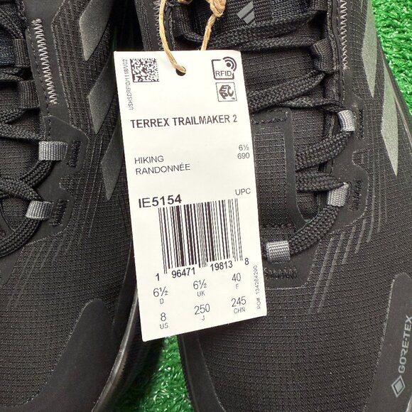 Adidas Terrex Trailmaker 2.0 Gore-Tex Core Black Grey Womens IE5154 NEW Sz 8 - Picture 5 of 5